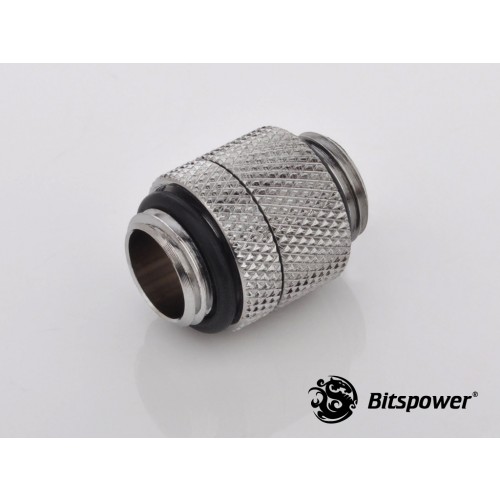 Bitspower G1/4" Silver Shining Rotary G1/4" Extender