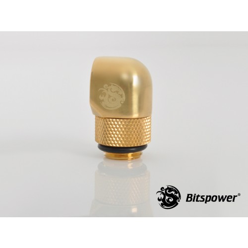 Bispower G1/4" True Brass Rotary 90-Degree IG1/4" Extender
