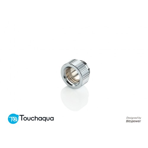 (2 PCS) Touchaqua G1/4" IG1/4" Extender Fitting (Glorious Silver)