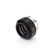 (2 PCS) Touchaqua Dual O-Ring G1/4" Tighten Fitting For Hard Tubing OD14MM (Glorious Black)