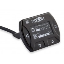 Aquacomputer VISION Touch with external USB cable, IR receiver and ambient temperature sensor