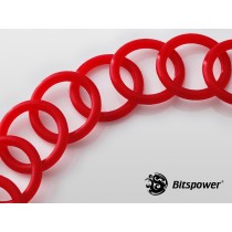 Color O-Ring Set For Multi-Link Adapter (10PCS) (Deep Red)