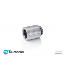 (2 PCS) Touchaqua G1/4" IG1/4" Extender Fitting - 20MM (Glorious Silver)