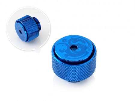 (Preorder) Bitspower G1/4" Royal Blue AIR-Exhaust Fitting