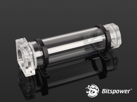 Bitspower DDC TOP Water Tank Integrated Kit 250 (Acrylic Version With Z-CAP II) (not incl. pump)