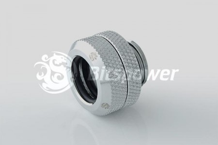 (4 PCS.) Bitspower G1/4" Silver Shining Enhance Multi-Link For OD 12MM