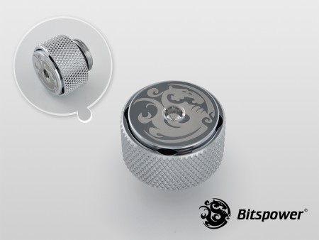 Bitspower G1/4"Silver Shining AIR-Exhaust Fitting