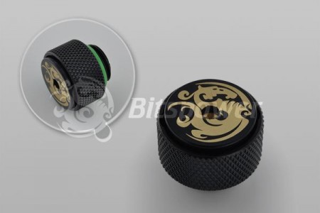 Bitspower G1/4" Matt Black AIR-Exhaust Fitting