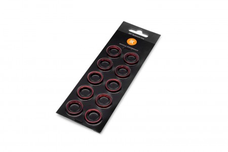 EK-Quantum Torque Color Ring 10-Pack HDC 14 - Red