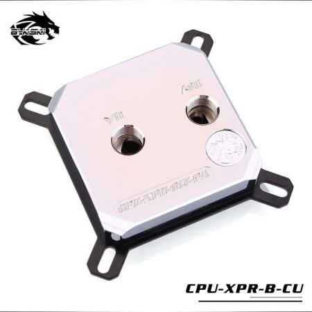 Bykski CPU-XPR-B-CU CPU Water Cooling Block - Full Metal - Nickel Plated (LGA 115x / 20xx)