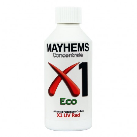 Mayhems X1 V2 - UV Red 2 Ltr  (Concentrate 250ml  +  Distilled water 1750 ml)