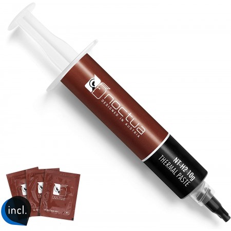Noctua NT-H2 10g, Pro-Grade Thermal Compound Paste incl. 10 Cleaning Wipes (10g)